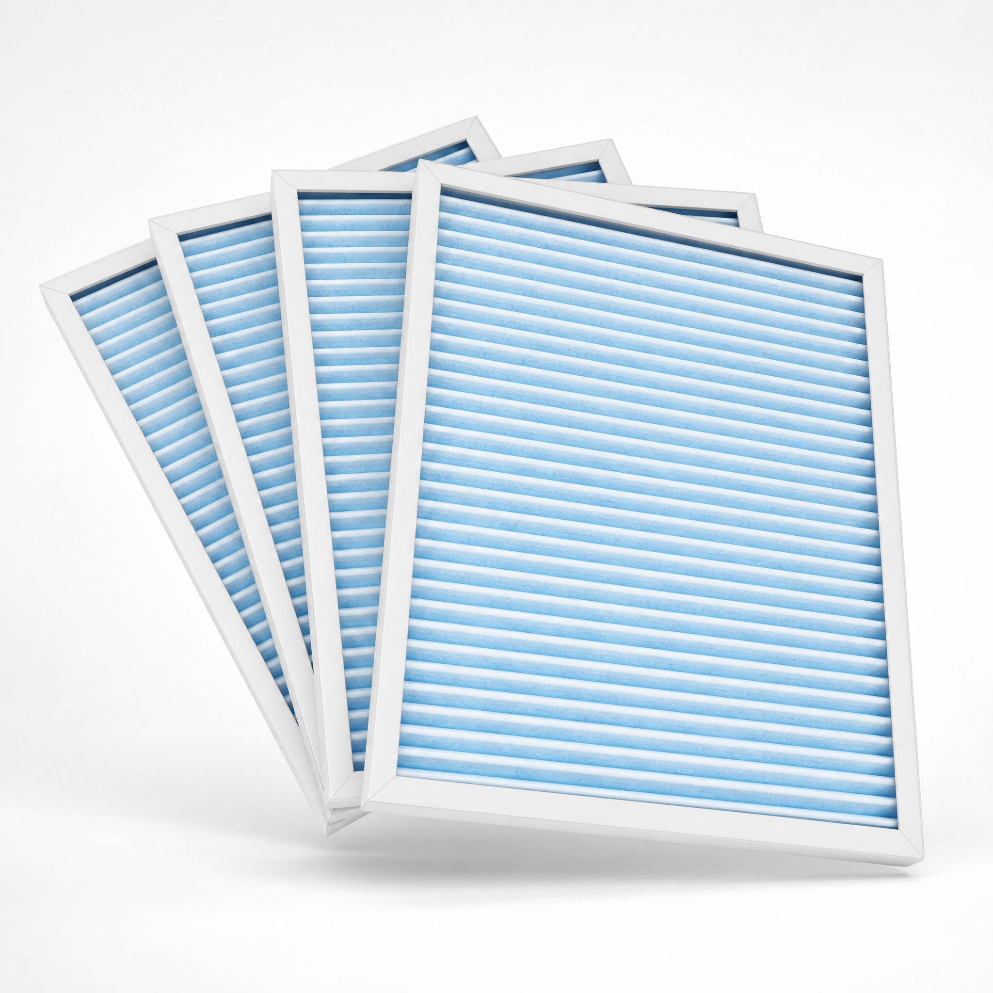 AC & Vent Filter Set (Standard) — Four standard-size filters to refresh home AC units and vents.